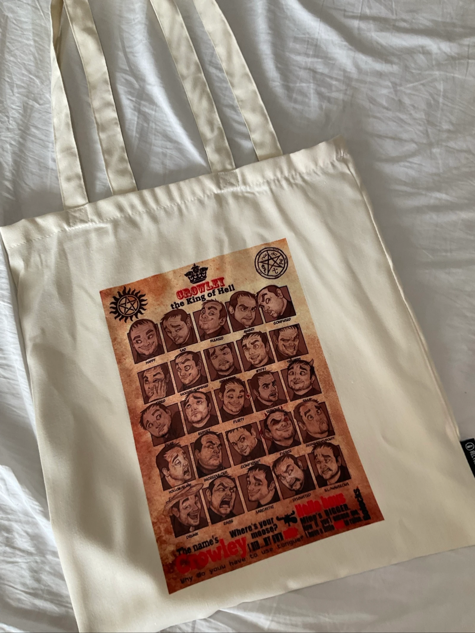 Bolsa Crowley - Supernatural 